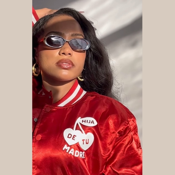 HIJA DE TU MADRE BOMBER JACKET - Picture 4 of 16